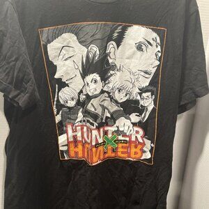 Hunter X Hunter Anime Men Sz Large Black Shirt Anime